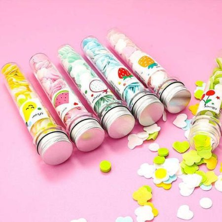 علبة صابونة ورق للاطفال فرك بألوان مختلفة 🫧🧼